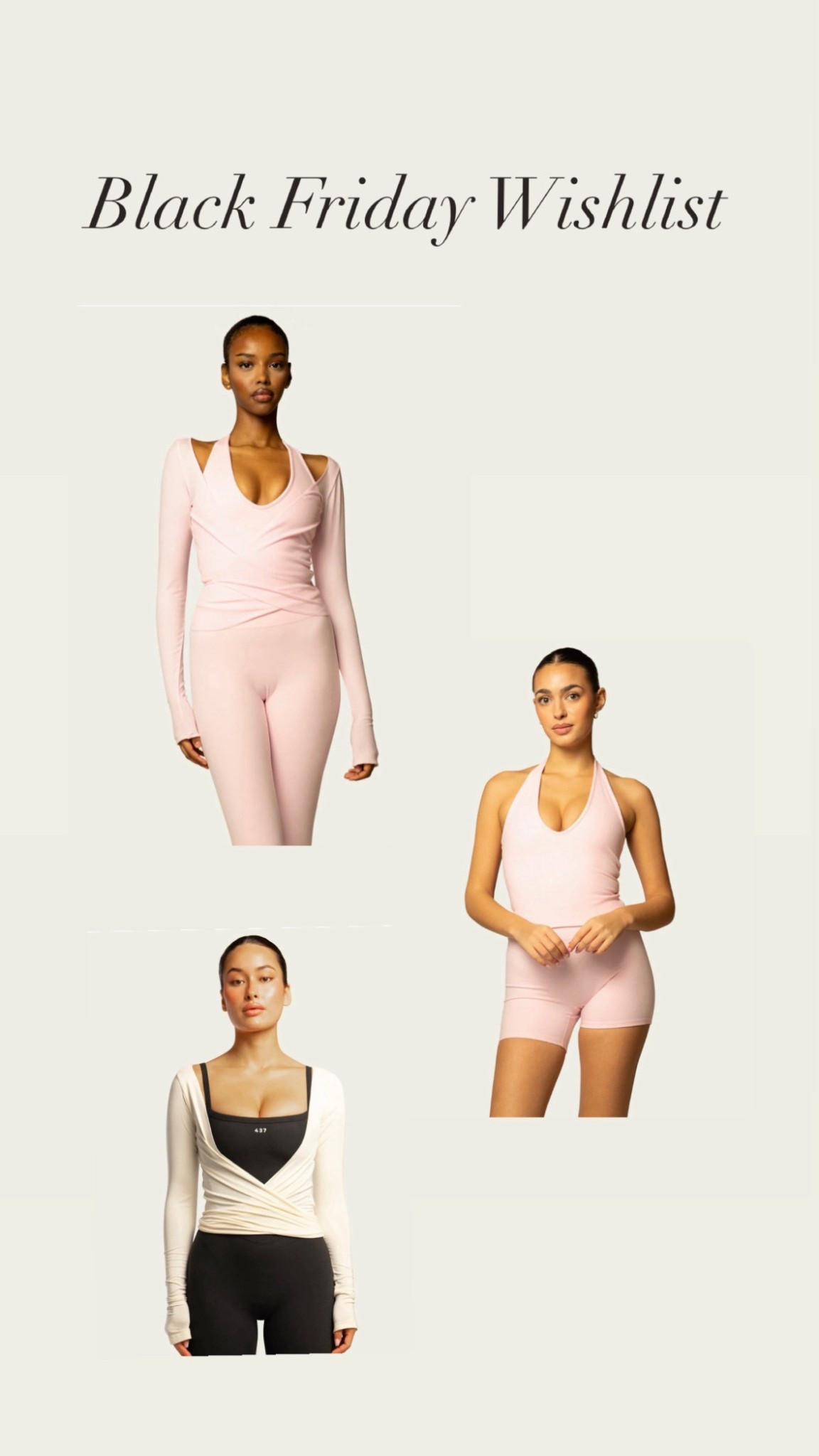Pink Pilates Princess Vibes 🎀✨ Absolutely love these pastel pink and cream activewear pieces. The matching pink leggings, top, and wrap are my favorite. I also love the cream white which can go well on top of pink, cream, or black. These are so pretty and add a touch of luxury to your daily workout. Working out is me time, so I love to feel comfortable and cute. I love this comfy and soft style. The pink will also match my pink walkingpad 😊🌸 #pilates #activewear #pastelpink #fashion #aesthetic #grwm 

#LTKGiftGuide #LTKmorningroutine #LTKActive