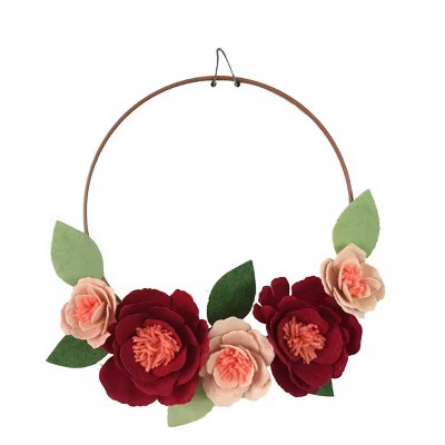 Floral Peony Wreath - Spritz™ | Target