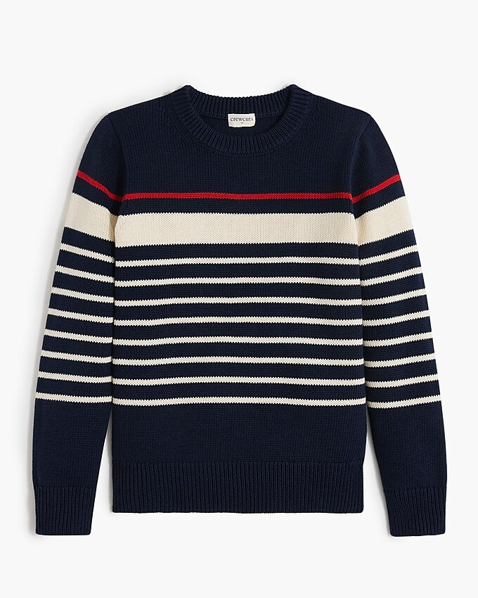 Boys' striped cotton sweater | J.Crew Factory