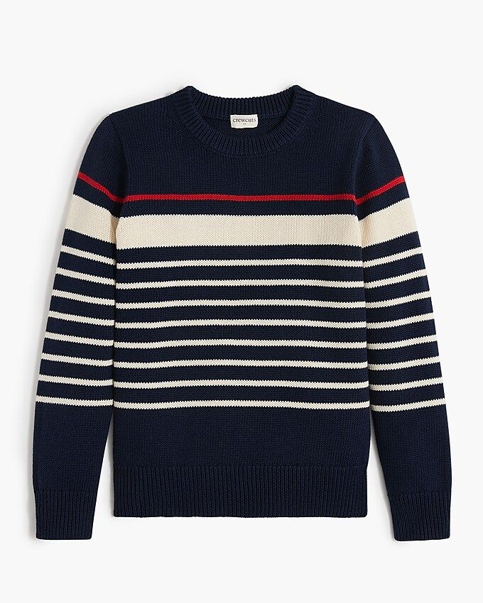 Boys' striped cotton sweater | J.Crew Factory
