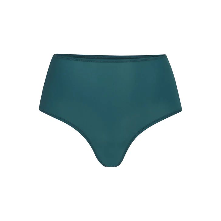 FITS EVERYBODY HIGH WAISTED THONG | TEAL | SKIMS (US)