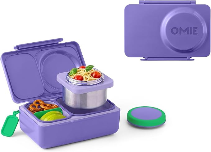 Omie OmieBox UP bento box for kids | Insulated lunch box | Leak proof thermos food jar | Cooler i... | Amazon (US)