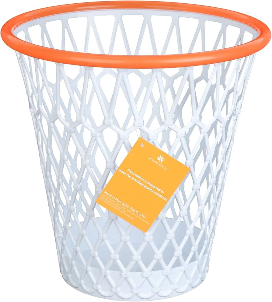 Trash Can,Basketball Trash Can,4.5 Gallon Garbage Can for Basketball Party, Basketball Hoop Style... | Amazon (US)