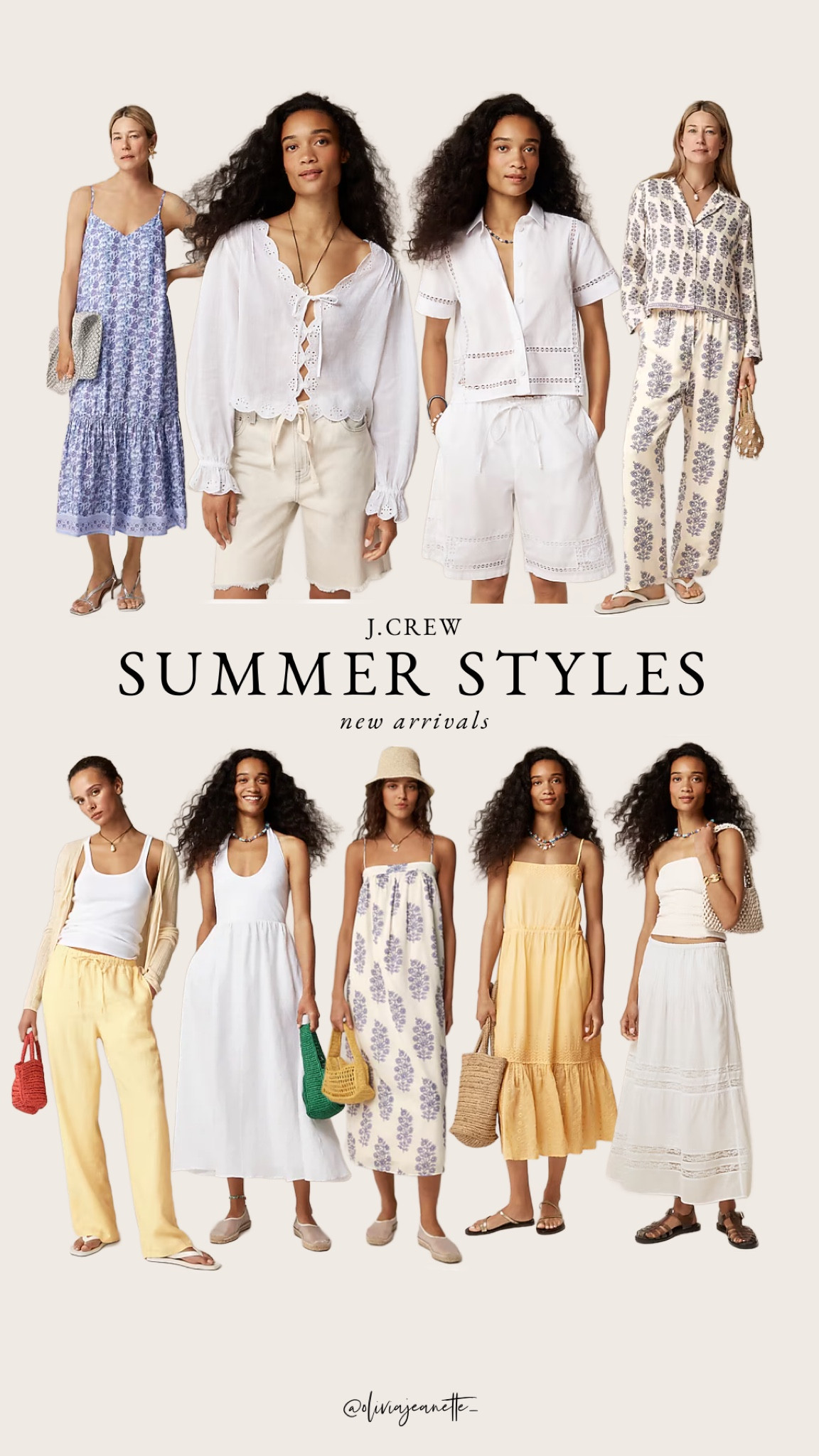 Jcrew new arrivals for summer 