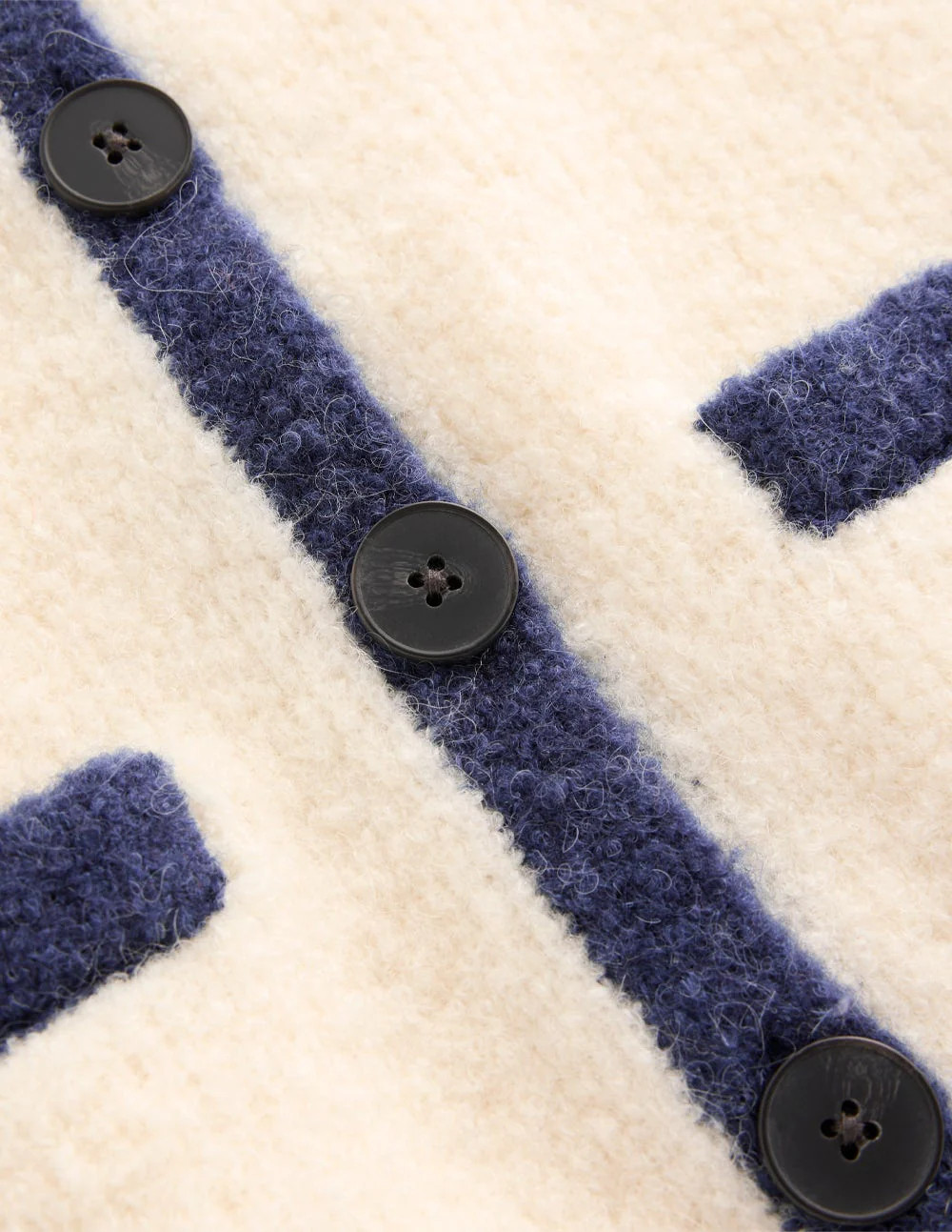 Holly Boucle Knitted Jacket-Warm Ivory, Boucle | Boden (US)