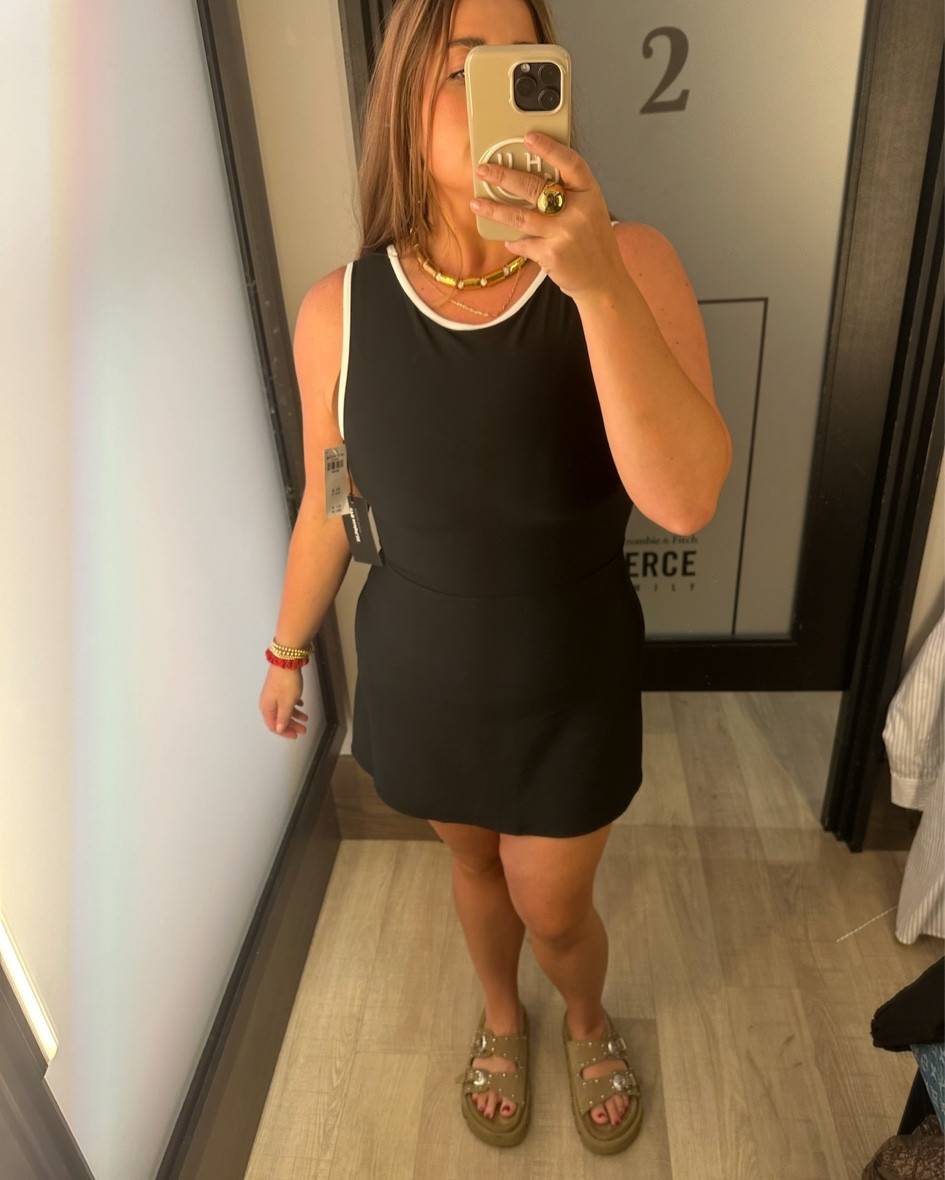 Cute workout dress! Wearing size medium for more compression. There have a leopard that’s fun and lots of other colors!

#LTKFindsUnder100 #LTKStyleTip #LTKFitness