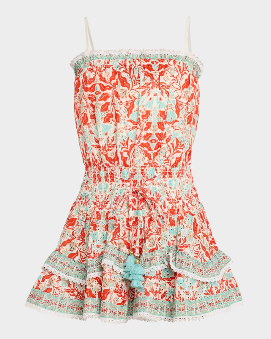 Zelda Floral Sun Dress Coverup | Neiman Marcus