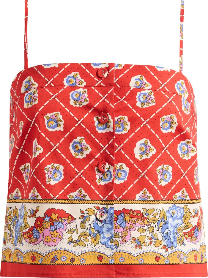 Josefina Mix Print Crop Top | Nordstrom