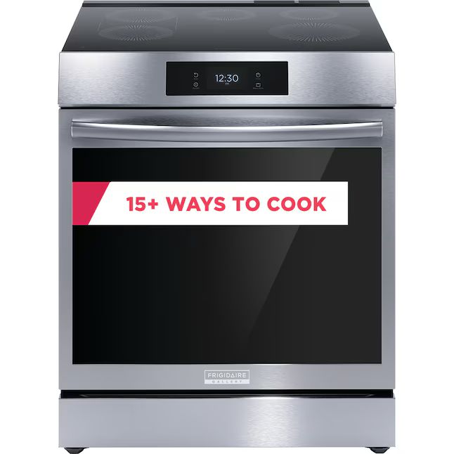 Frigidaire Gallery 30-in 5 Elements 6.2-cu ft Self and Steam Cleaning Air Fry Convection Oven Sli... | Lowe's