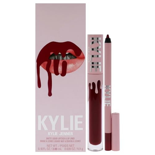 Kylie Cosmetics Matte Lip Kit - 403 Bite Me for Women - 2 Pc 0.10 oz Matte Liquid Lipstick, 0.03 oz Lip Liner | Amazon (US)