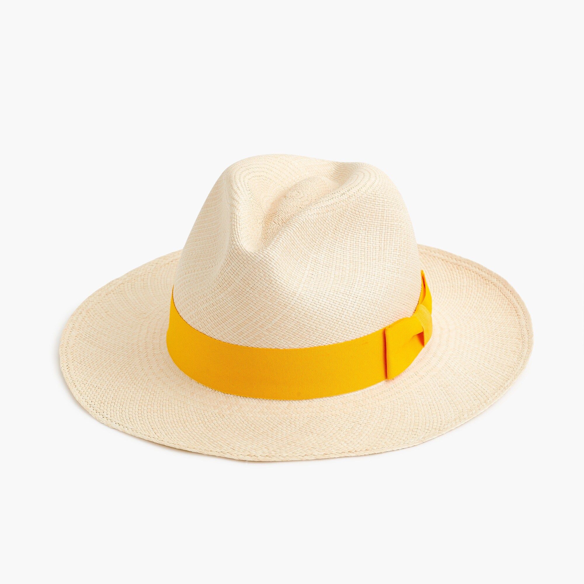 Panama hat with grosgrain ribbon | J.Crew US