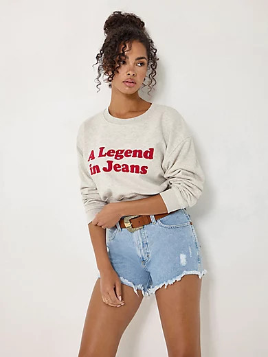 Women's Reworked Short in Light Stone | Wrangler