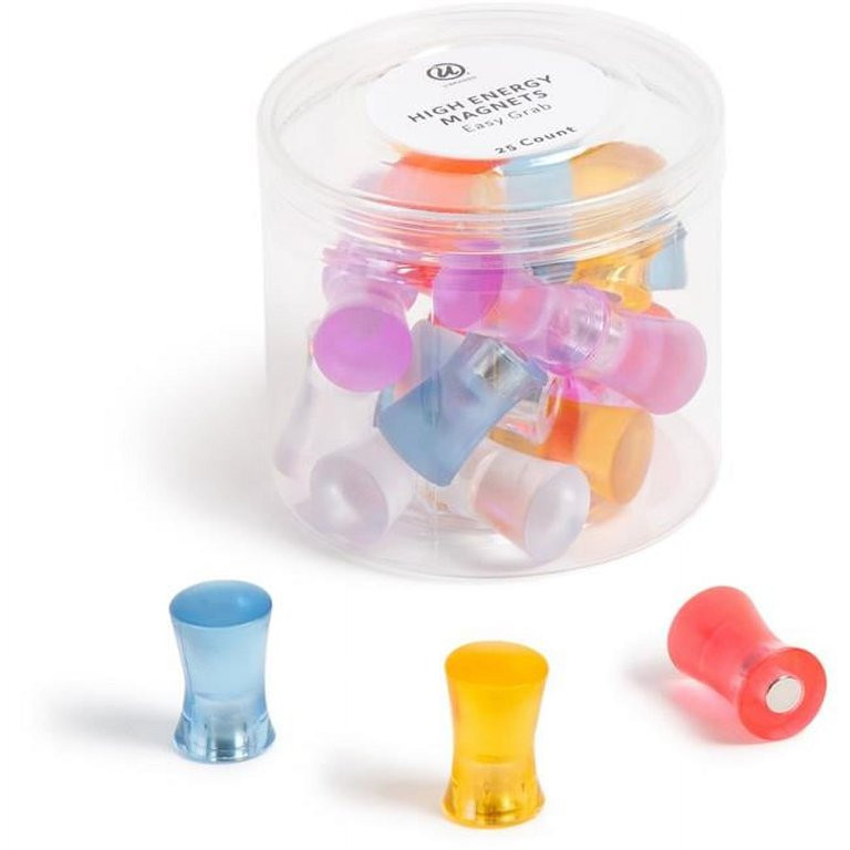 U Brands UBR3433U0624 Magnet Set - Multi Color - Pack of 25 | Walmart (US)