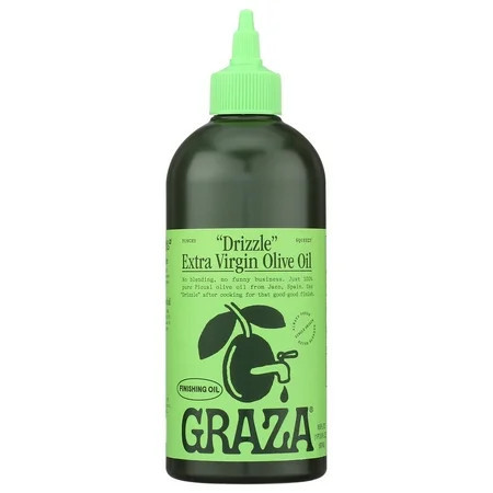 Graza Drizzle Extra Virgin Olive Oil Squeeze Bottle for Finishing, 500ml | Walmart (US)