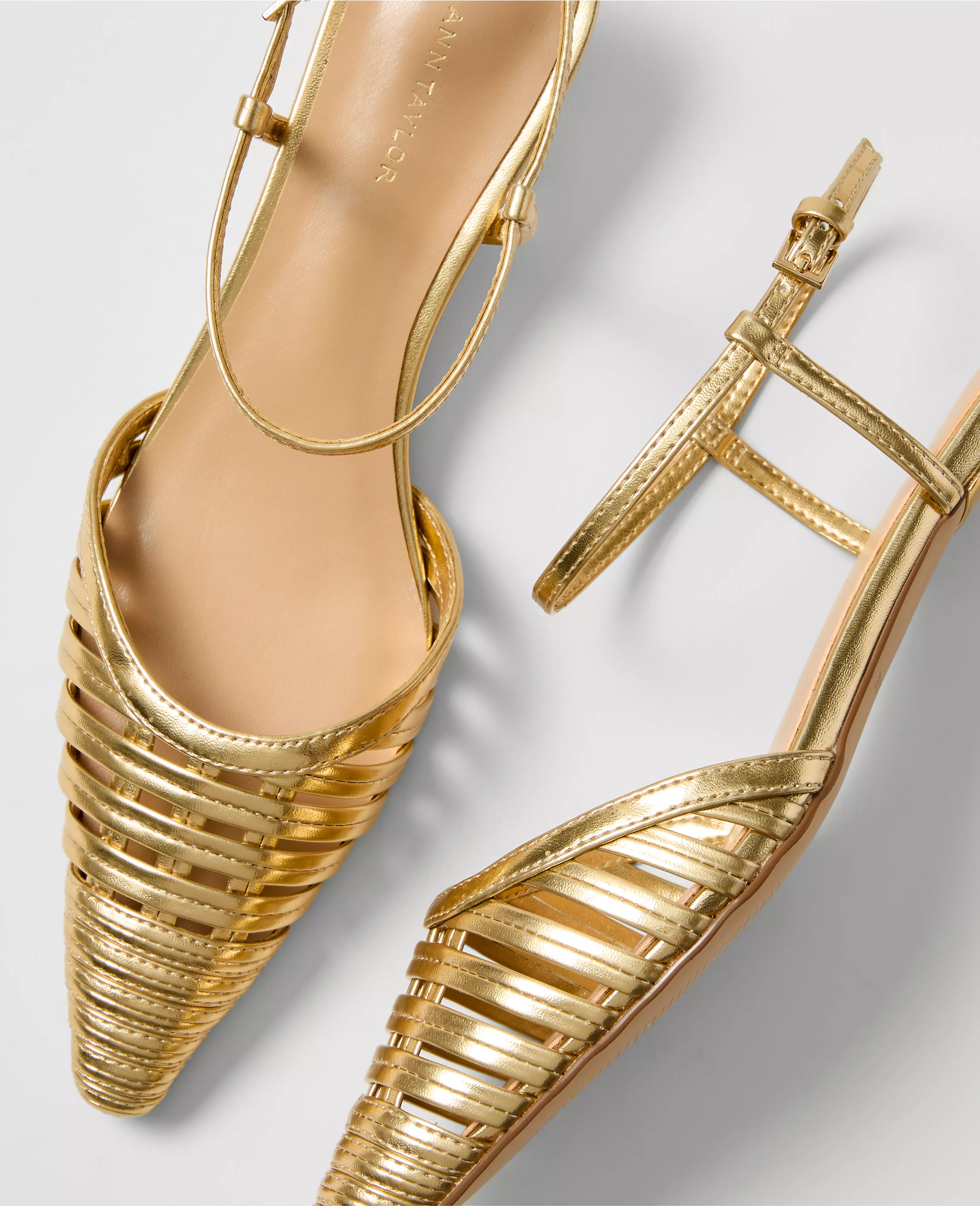 COLOR  Metallic Gold
                
            

            
                
               ... | Ann Taylor