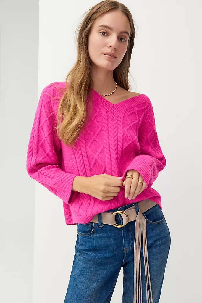 Auburn Cropped Sweater | Anthropologie (US)