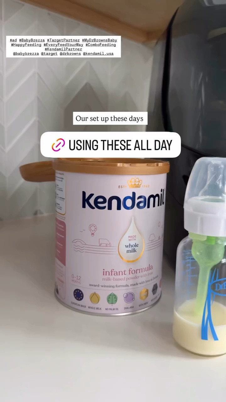 #ad #BabyBrezza #TargetPartner #MyDrBrownsBaby #HappyFeeding #EveryFeedYourWay #ComboFeeding #KendamilPartner
@babybrezza @target @drbrowns @kendamil.usa