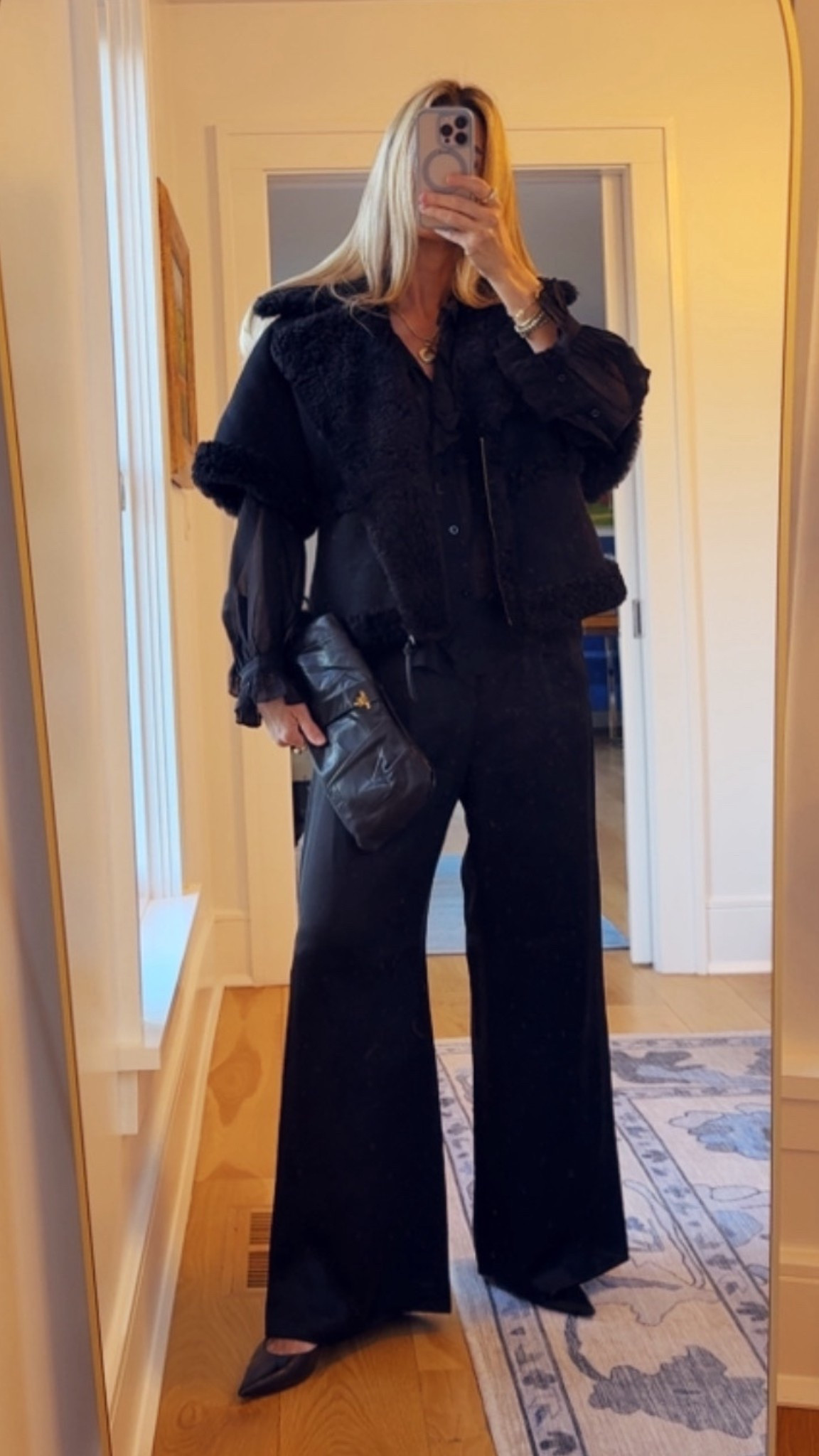 It was a Saturday night black out (I mean the outfit) exact pants linked, i am wearing sz S. I love these and have 2 pairs.

#LTKootd #LTKgrwm