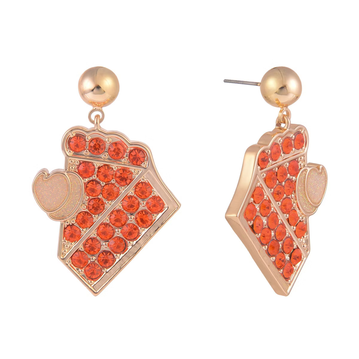 Hallmark Stone Pumpkin Pie Earrings | Target