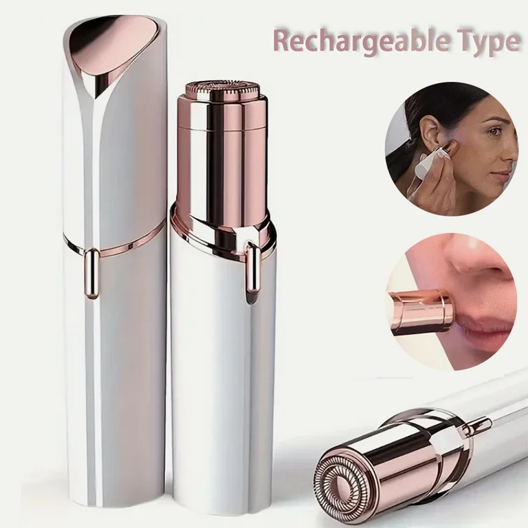 1pza Removedor de Vello Facial Indoloro para Mujer - Depiladora Recargable de Cejas y Labios Supe... | Walmart (US)