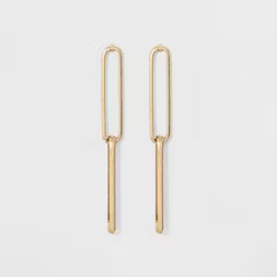 Link Earrings - A New Day™ Gold | Target