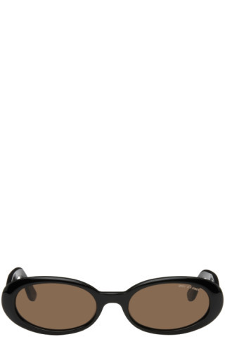 Black Valentina Sunglasses | SSENSE