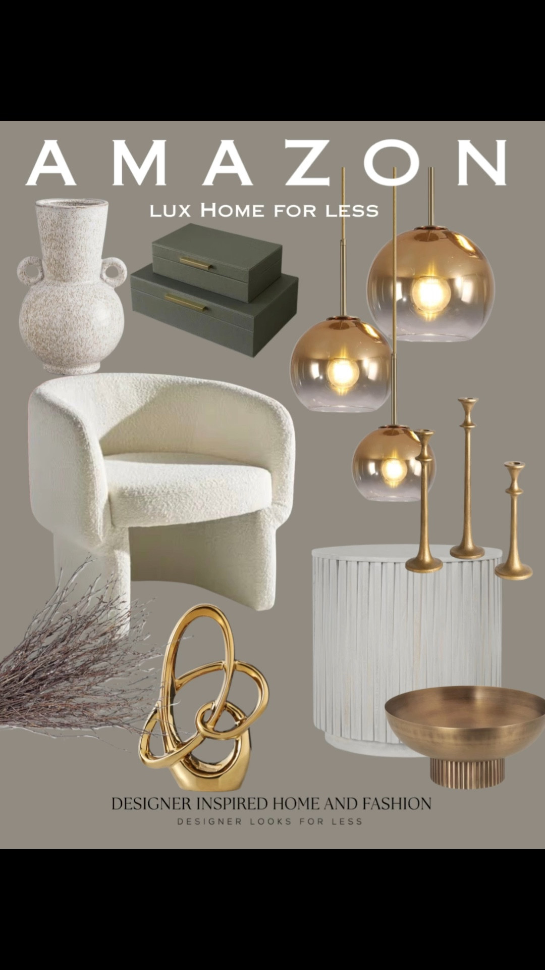 Amazon luxe home for less

#LTKHome