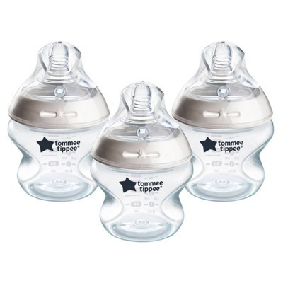Tommee Tippee Natural Start Slow-Flow Breast-Like Nipple Anti-Colic Baby Bottle - 5oz/3pk | Target