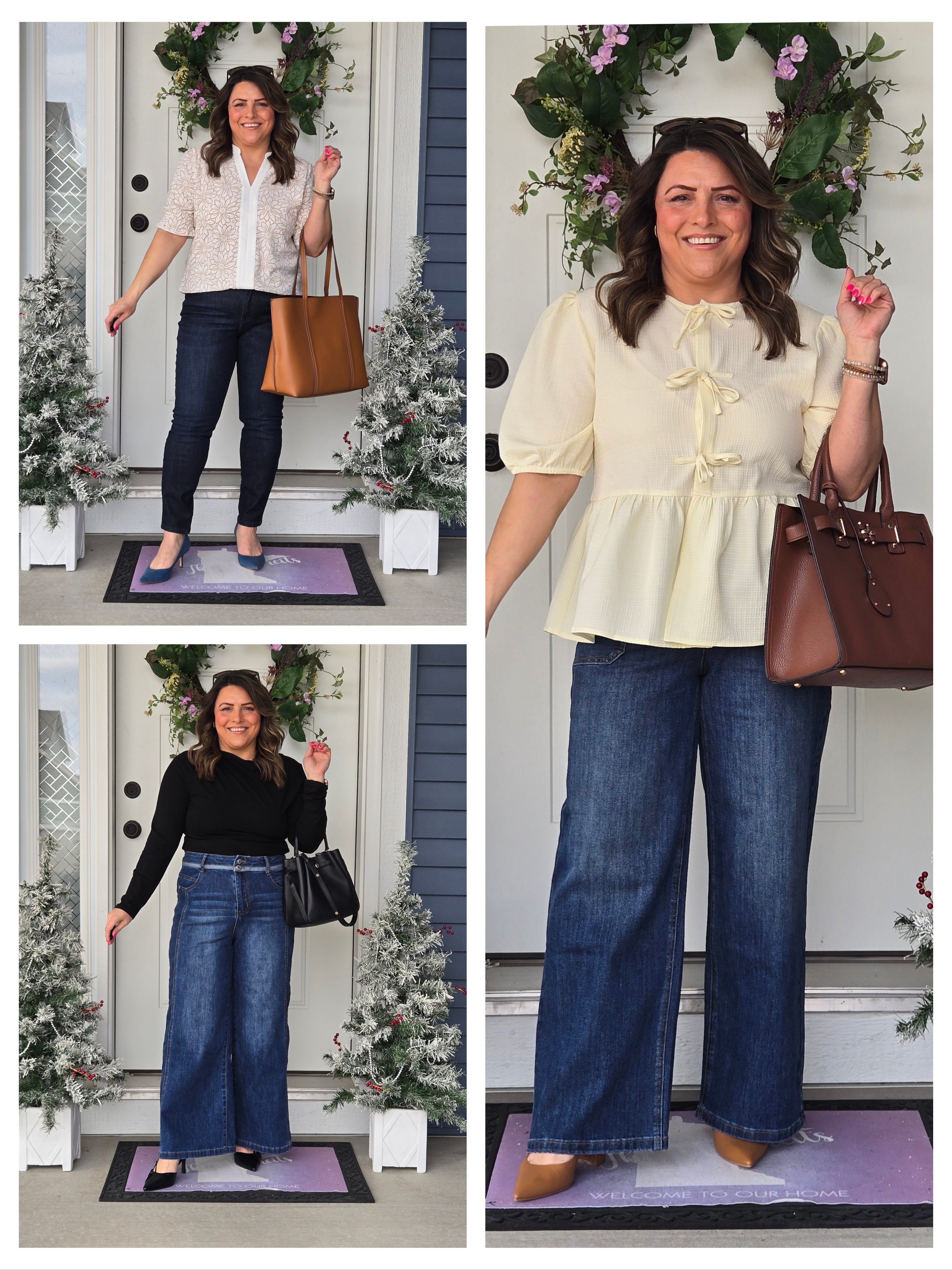 Skinny vs Straight vs Wide Leg Jeans 

#LTKPlusSize #LTKPetite #LTKMidsize