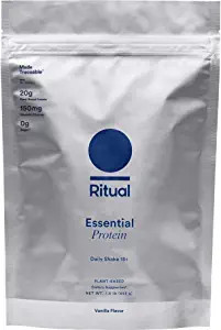Ritual 18+ Vegan Protein Powder with BCAA: 20g Organic Pea Protein from Regenerative Farms in USA... | Amazon (US)