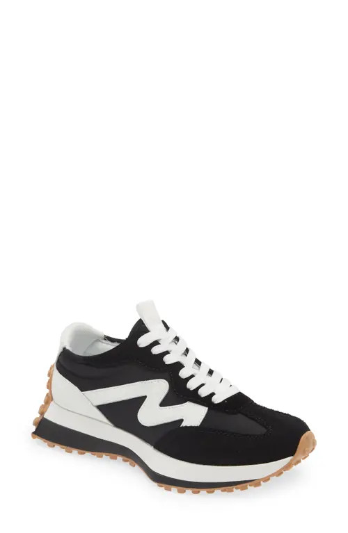 Steve Madden Campo Sneaker in Black/Whte at Nordstrom, Size 6 | Nordstrom