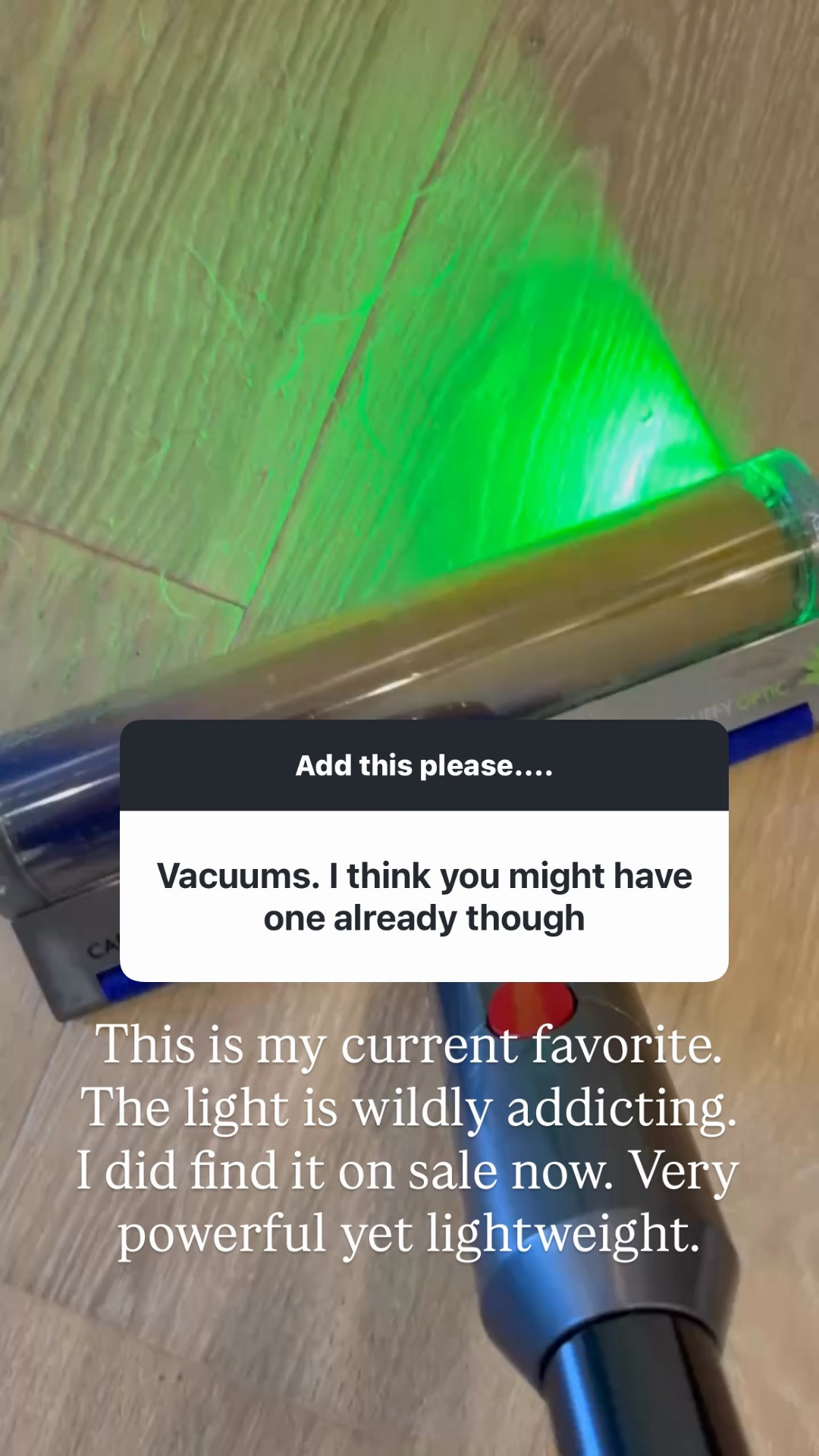 Current favorite everyday vacuum!  It's $150 on Target today.