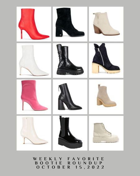 Weekly Favorites- Bootie Roundup - October 15, 2022 #boots #fashion #shoes #booties #heels #heeledboots #fallfashion #winterfashion #fashion #style #heels #leather #ootd #highheels #leatherboots #blackboots #shoeaddict #womensshoes #fallashoes #wintershoes #suedeboots 

#LTKshoecrush #LTKSeasonal #LTKstyletip
