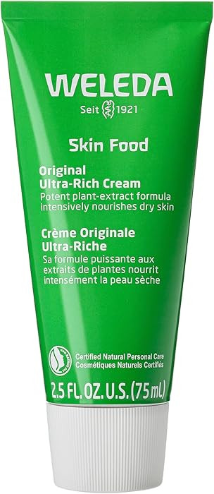 Weleda Skin Food Original Ultra-Rich Body Cream 2.5 Fluid Ounce, Plant Rich Hydrating Moisturizer... | Amazon (US)