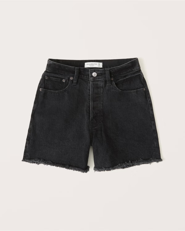 High Rise Dad Shorts | Abercrombie & Fitch (US)
