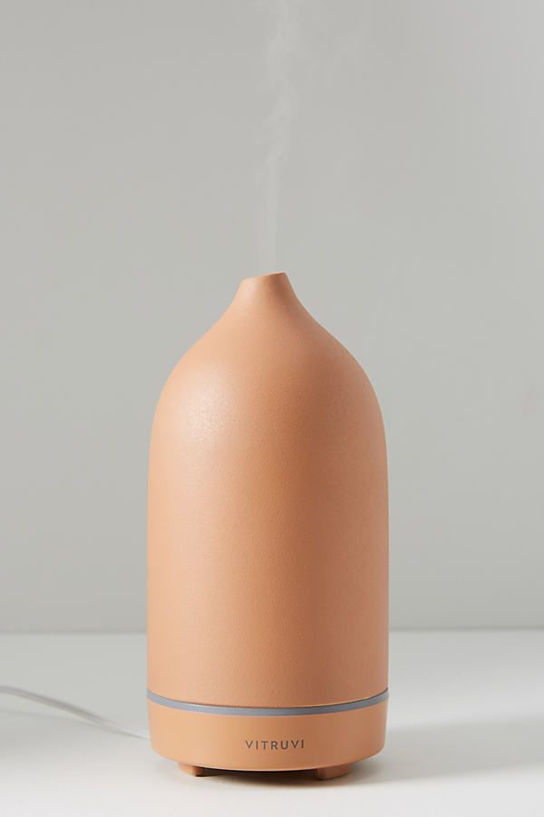 Vitruvi Terracotta Stone Essential Oil Diffuser By Vitruvi in Orange Size ALL | Anthropologie (US)