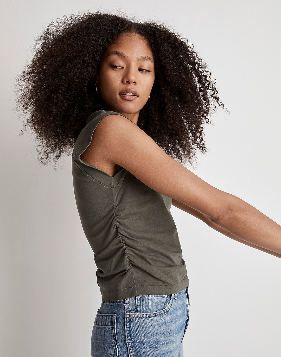 Side-Cinch Muscle Tee | Madewell