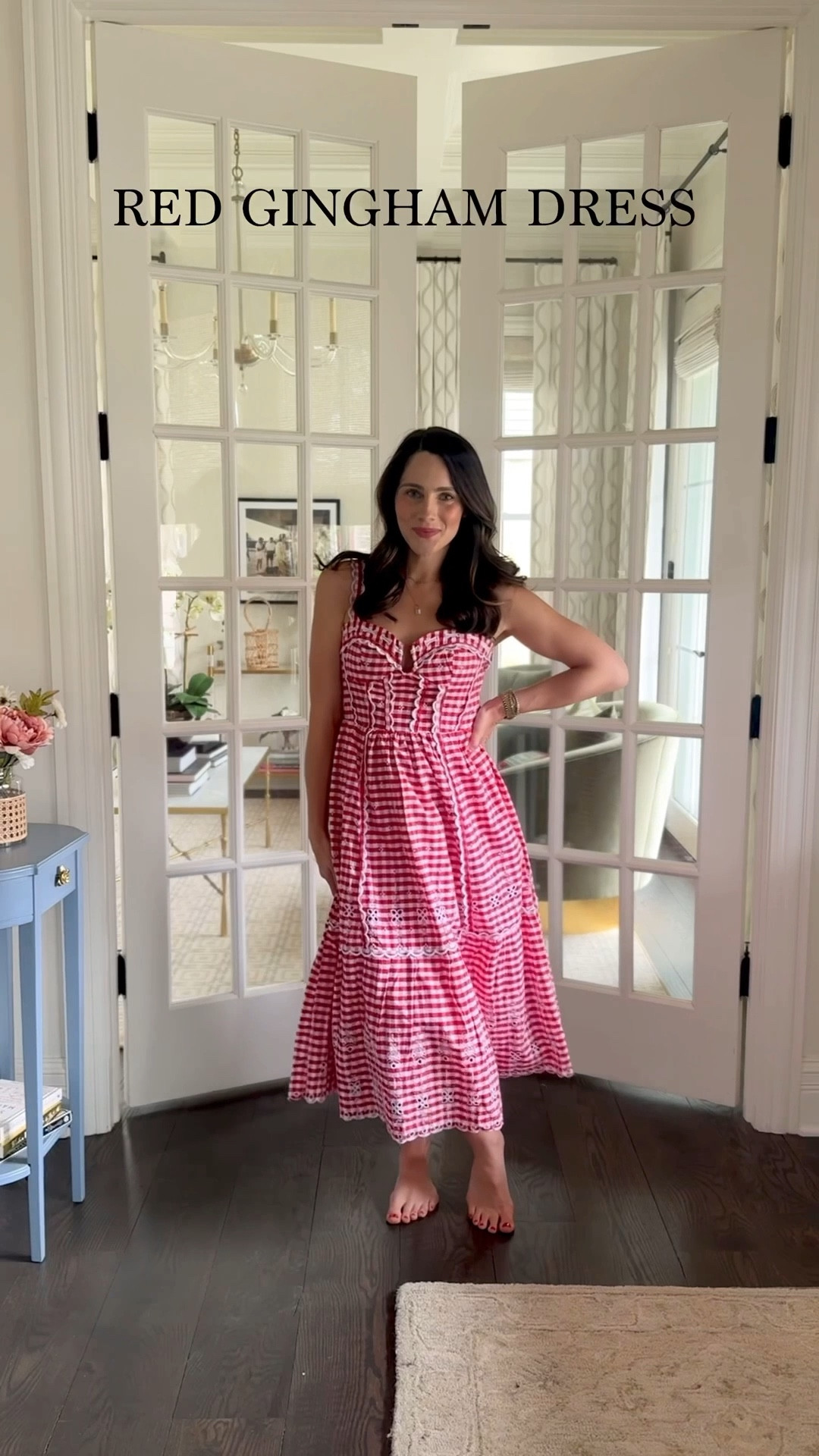 The cutest red gingham dress and how to style it now for spring and later for summer! 

#LTKPetite #LTKSeasonal #LTKStyleTip