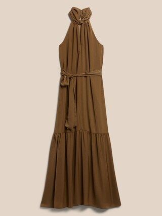 Halter Maxi Dress | Banana Republic Factory