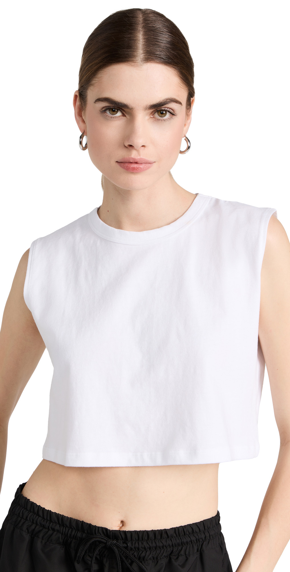 Leset Boxy Sleeveless Crew | Shopbop
