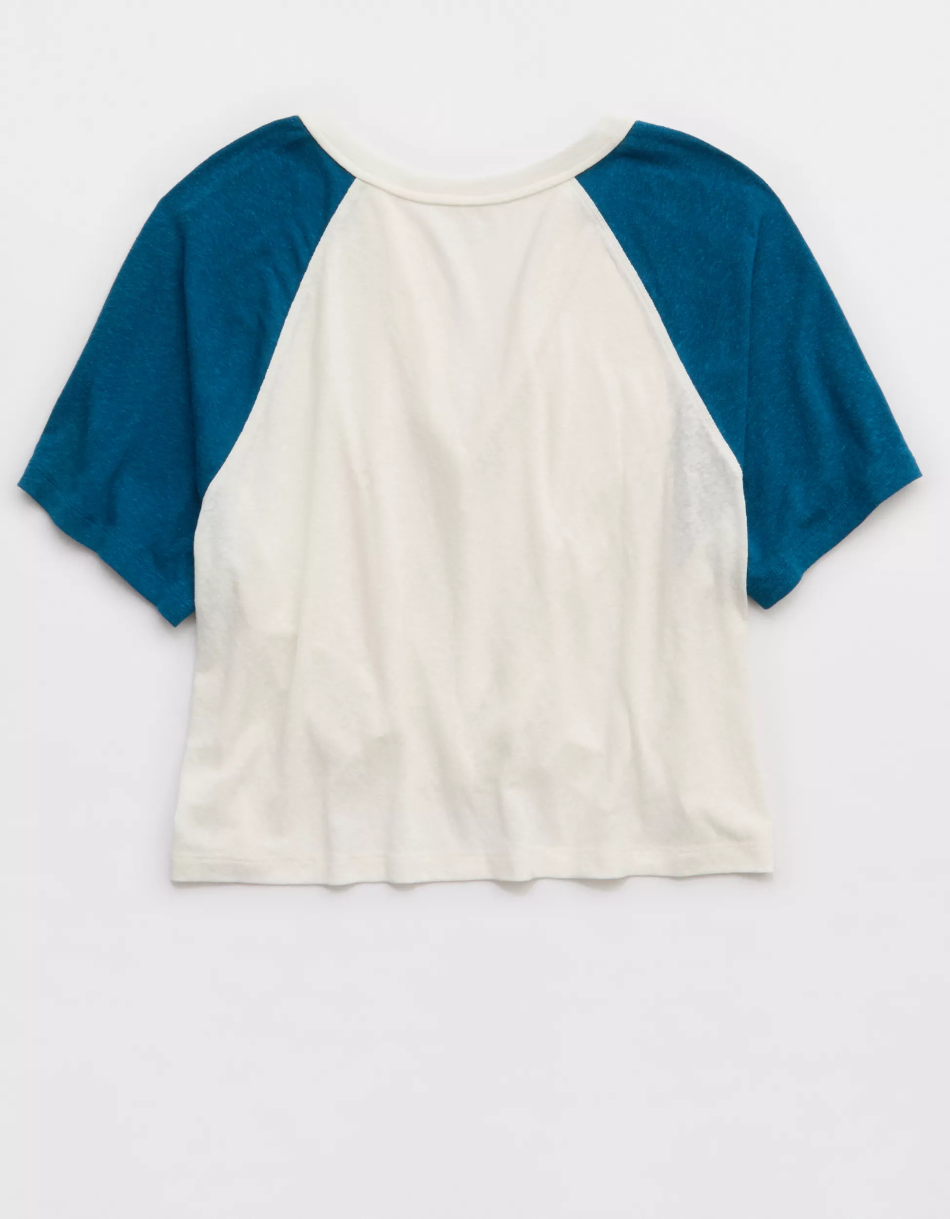 OFFLINE By Aerie Bouncy Cotton Colorblock T-Shirt | American Eagle Outfitters (US & CA)