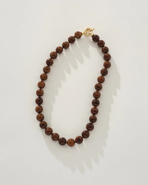 Tuscany Necklace Coffee Pre-Order | Reliquia Collective & Blanca
