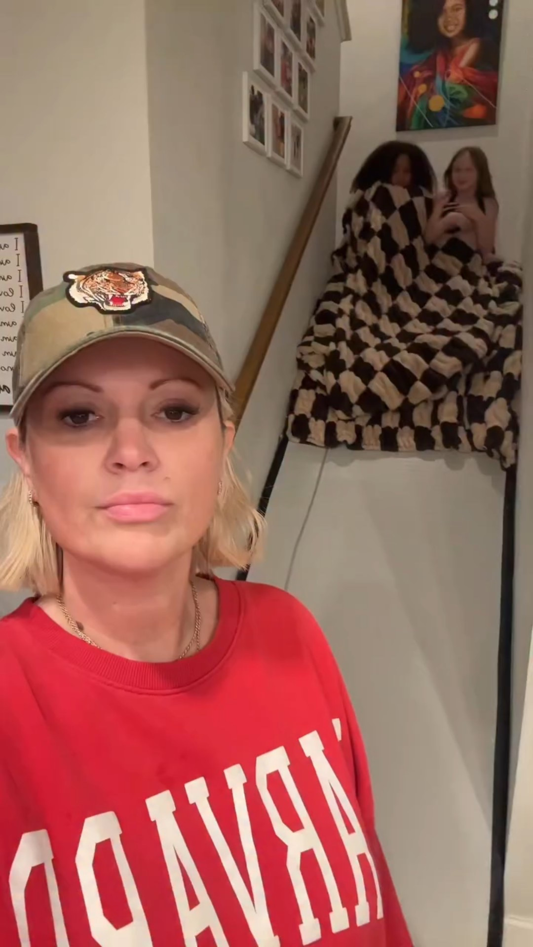 They always be doing the most! 🥴🤭 stairs slide // Ralph Lauren polo // Lola blankets // comfy 

#LTKFindsUnder100 #LTKSaleAlert #LTKHome