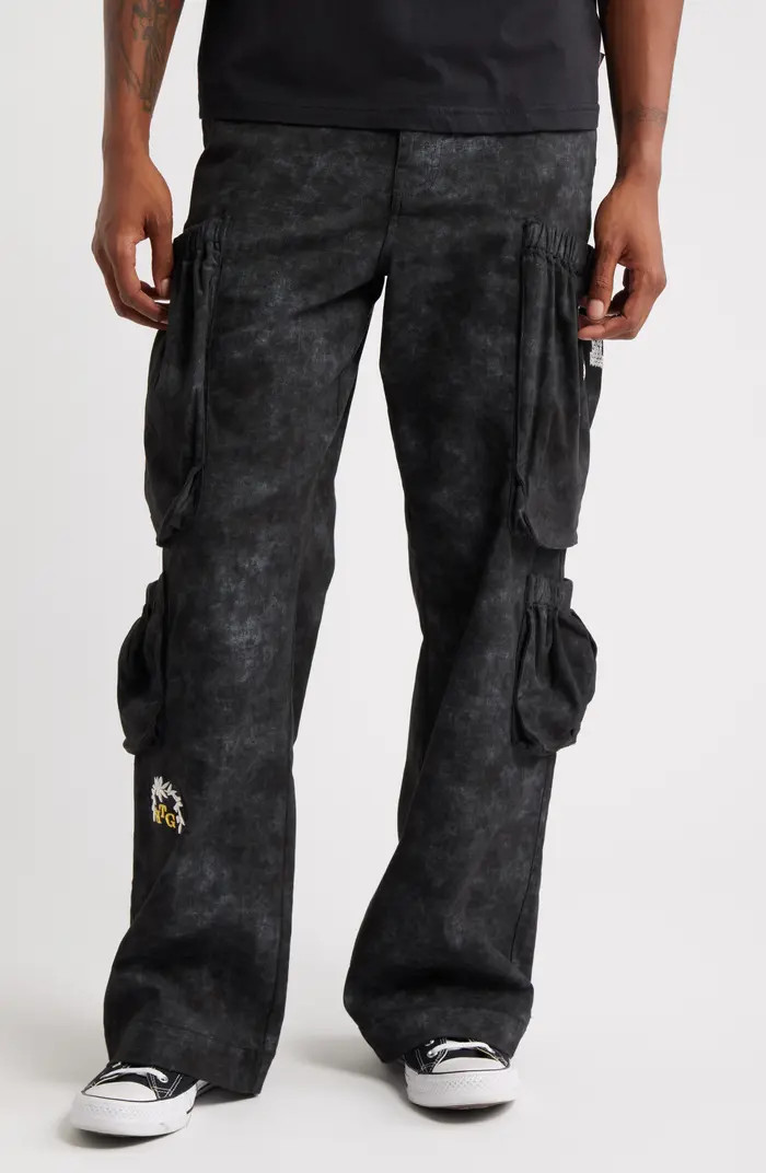 Wide Leg Cotton Twill Cargo Pants | Nordstrom