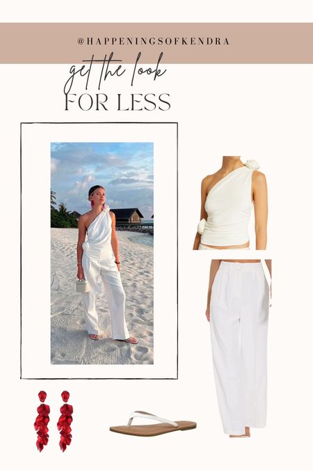 Sofia Richie beach honeymoon all white look for less 

#LTKunder50 #LTKstyletip #LTKtravel