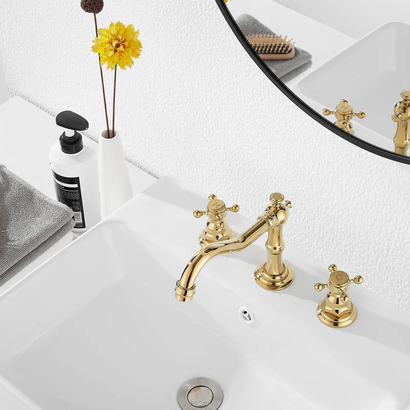 Widespread 2-handle Bathroom Faucet with Drain Assembly | Wayfair North America