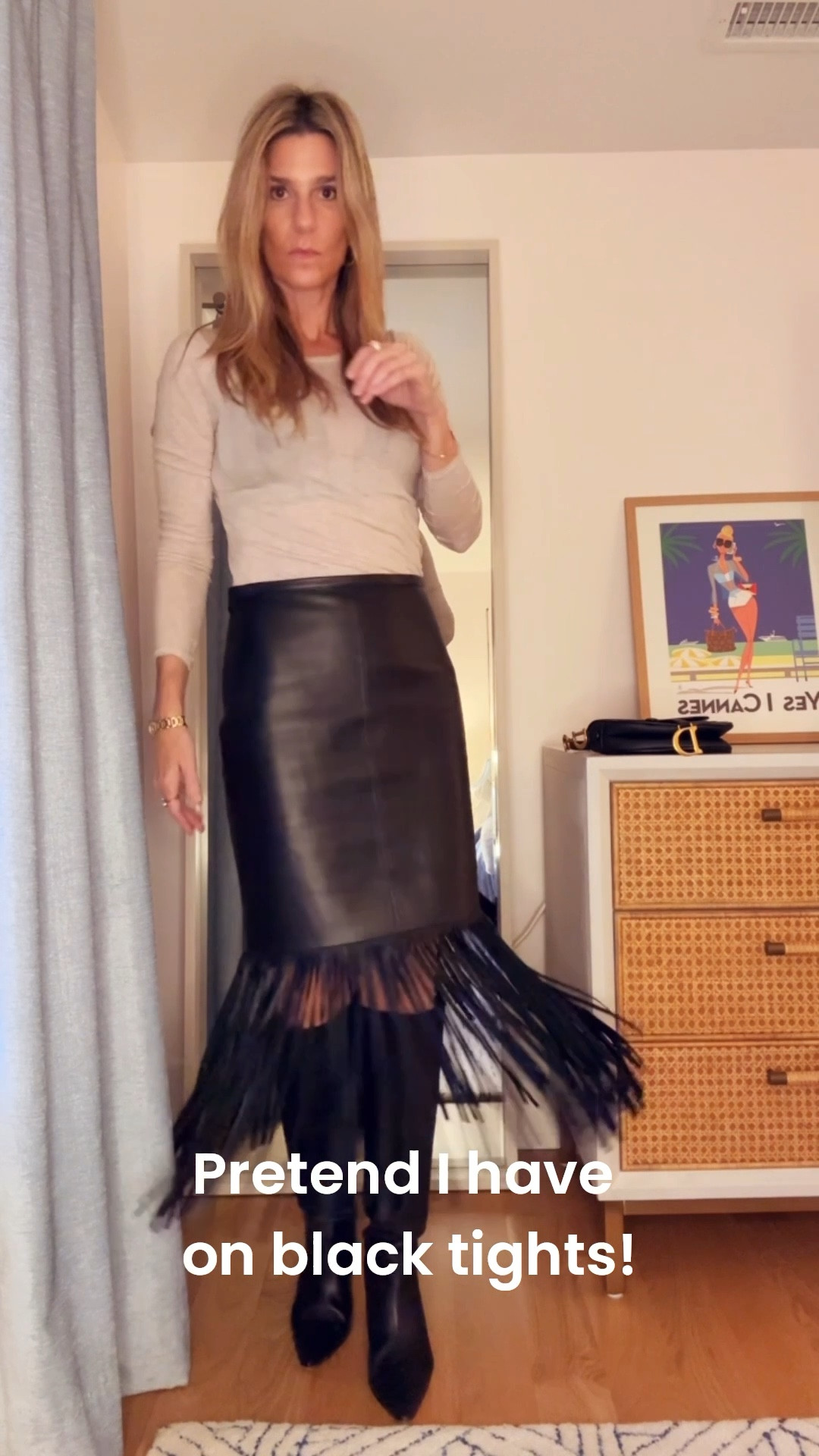 Packing this cool look for London- the fringe skirt is from last year but I am linking similar. The sheer cashmere top is AMAZING and doubles as an insulating layer for walking around the city. I am in sz M. I also own it in red- loveeee