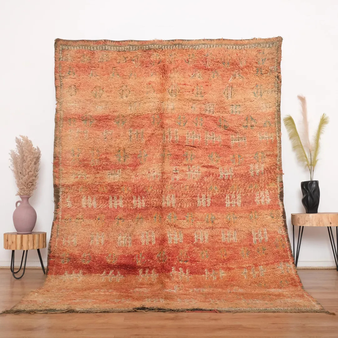 Vintage Moroccan Rug , Authentic Boujaad Rug 6x10 Ft - Etsy | Etsy (US)