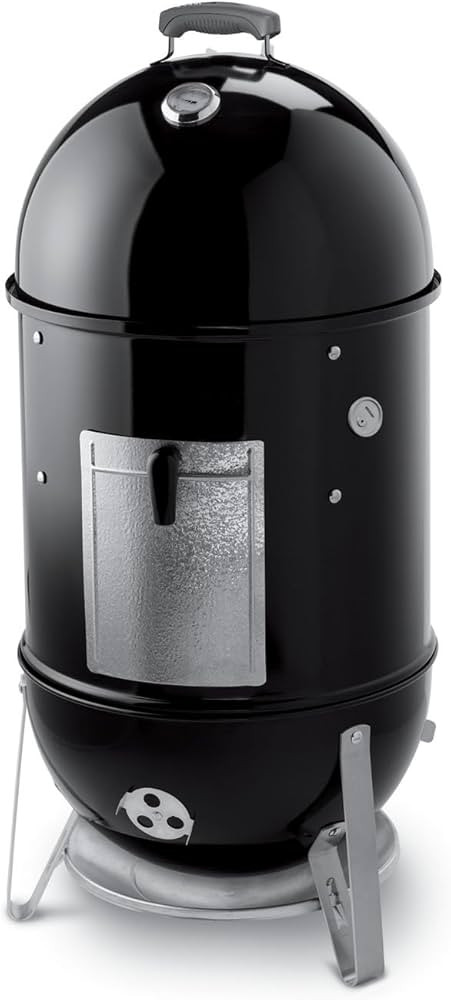 Weber 18-inch Smokey Mountain Cooker, Charcoal Smoker,Black | Amazon (US)