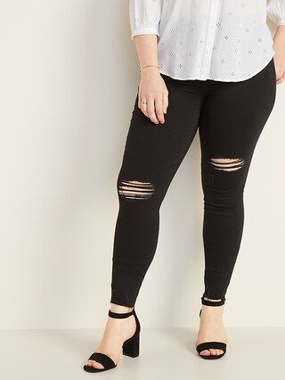 Distressed Rockstar Jeggings for Women | Old Navy (US)